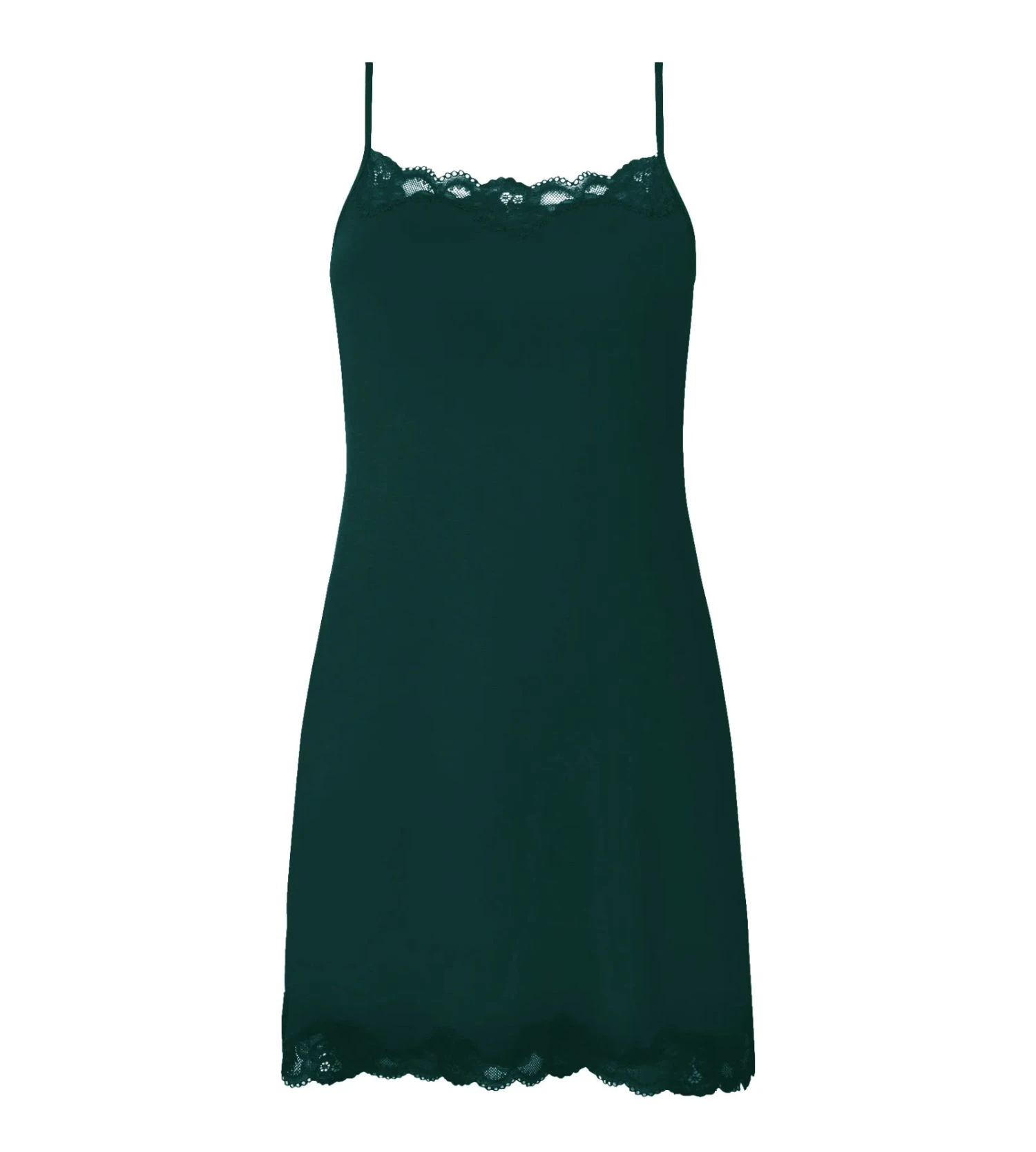 Antigel Simply Perfect Nuisette Vert Anglais – Nuisette à Bretelles en Micromodal et Dentelle Jacquard 3 Antigel Simply Perfect Nuisette Vert Anglais – Nuisette à Bretelles en Micromodal et Dentelle Jacquard