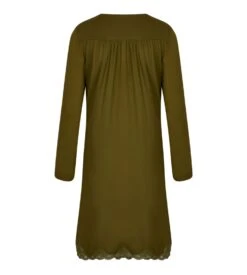 Antigel Simply Perfect Nuisette Vert Mousse – Nuisette Manches Longues en Modal et Dentelle -Lingerie Sipp simply perfect nuisette vert mousse 2