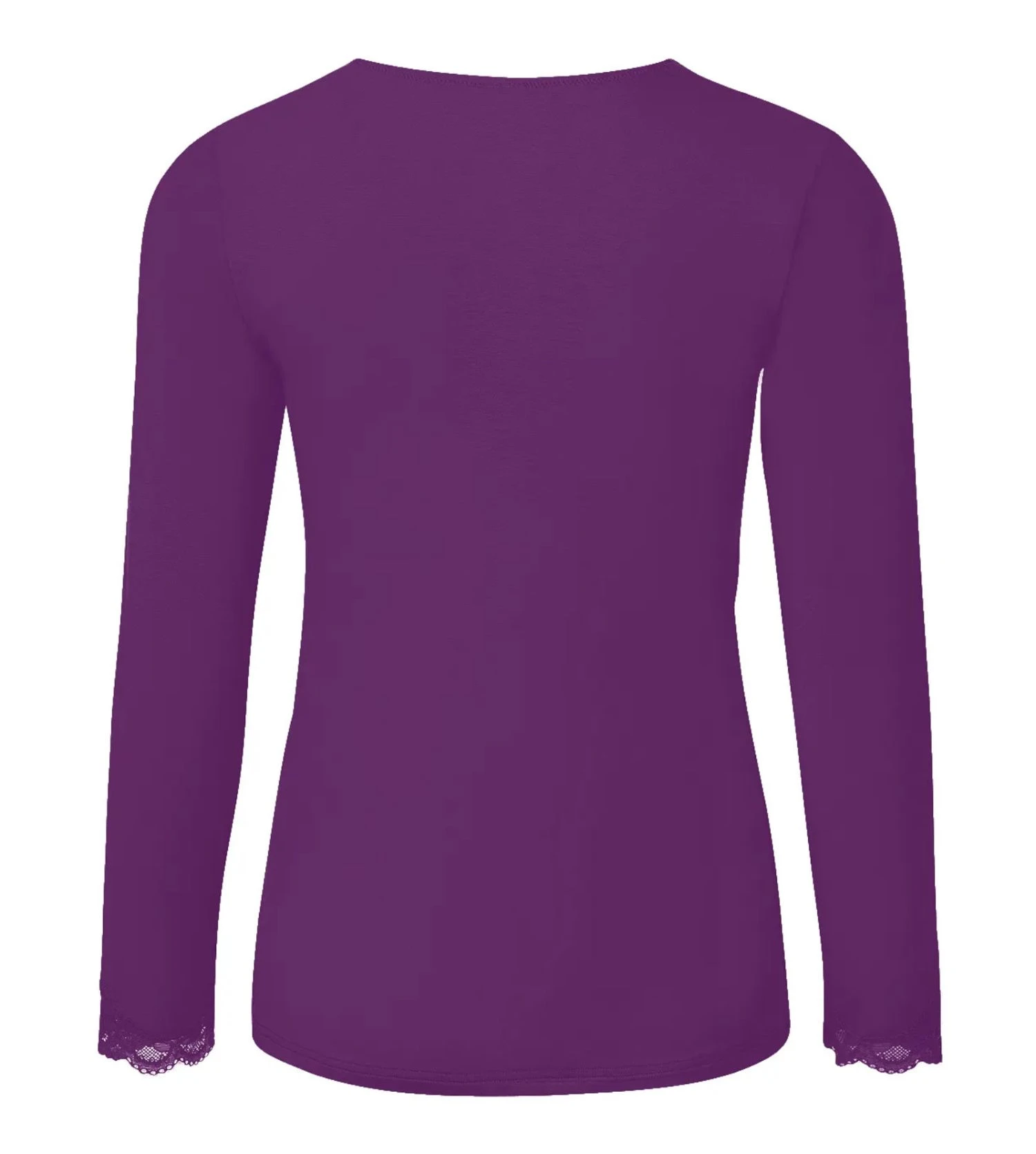 Antigel Prune Magic Simply Perfect Dentelle – T-shirt Manches Longues Modal 5 Antigel Prune Magic Simply Perfect Dentelle – T-shirt Manches Longues Modal – Image 3
