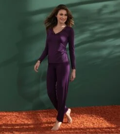 Antigel Prune Magic Simply Perfect Dentelle – T-shirt Manches Longues Modal 9 Antigel Prune Magic Simply Perfect Dentelle – T-shirt Manches Longues Modal -Lingerie Sipp simply perfect t shirt ml 6147 prune magic 3