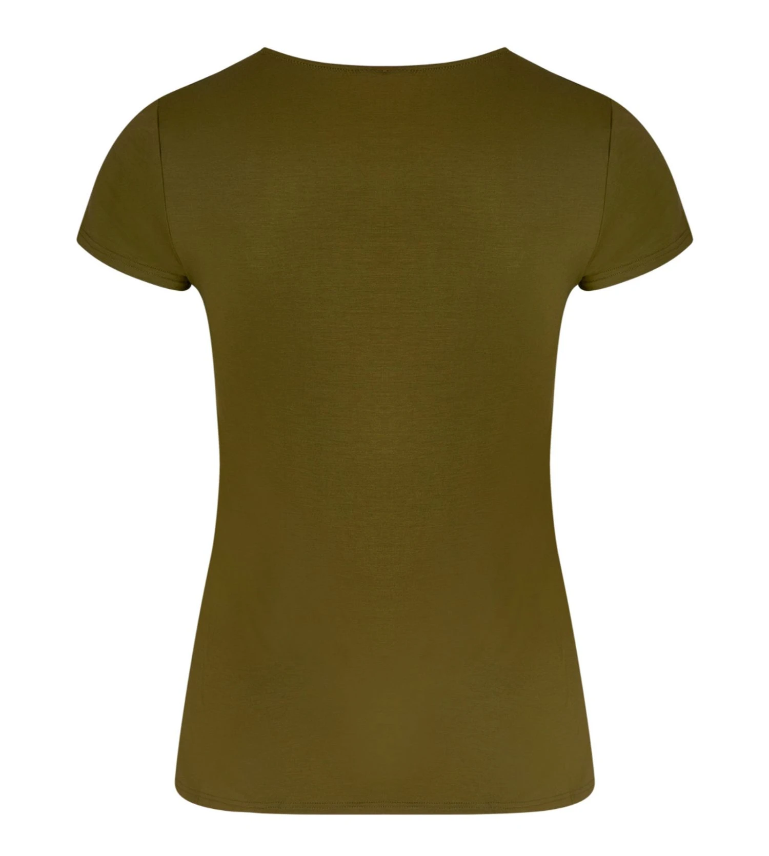 Antigel Simply Perfect Vert Mousse – Top Manches Courtes en Modal avec Galons de Dentelle 4 Antigel Simply Perfect Vert Mousse – Top Manches Courtes en Modal avec Galons de Dentelle – Image 2