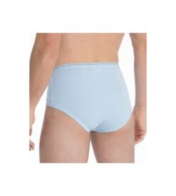 Calida Slip Avec Ouverture Twisted Cotton CIEL680 -Lingerie Sipp slip avec ouverture twisted cotton ciel680 1