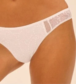 Simone Perele Slip Brésilien Comète Blanc -Lingerie Sipp slip bresilien comete blanc 2