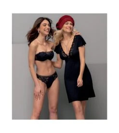 Slip Charme Stricto Sensuelle 0005 Noir 9 Slip Charme Stricto Sensuelle 0005 Noir -Lingerie Sipp slip charme stricto sensuelle 0005 noir 3