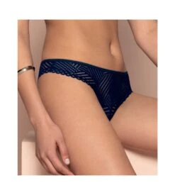 Slip Charme Tressage Graphic Tressage Marine