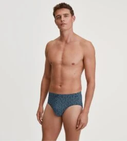 Calida Slip Homme Glacier Lake Focus Trend – Sous-vêtement Respirant en Tencel et Coton -Lingerie Sipp slip coton homme glacier lake 3