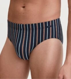 Calida Slip Homme Graphic Cotton Glazed Ginger