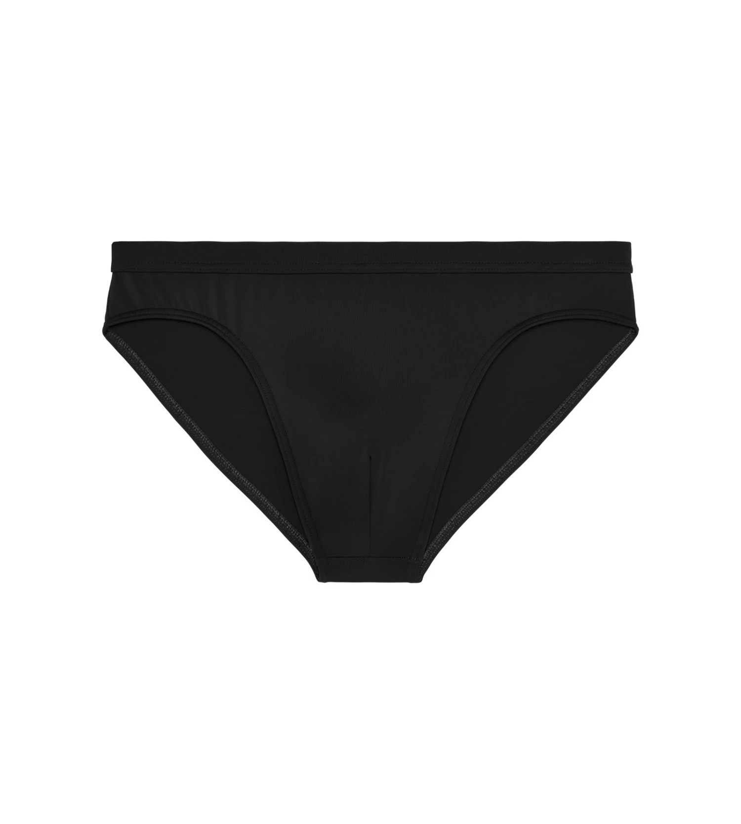 HOM Sea Life Black Mini Swim Brief – Solid Stretch Quick-Dry Performance Swimwear 4 HOM Sea Life Black Mini Swim Brief – Solid Stretch Quick-Dry Performance Swimwear – Image 2