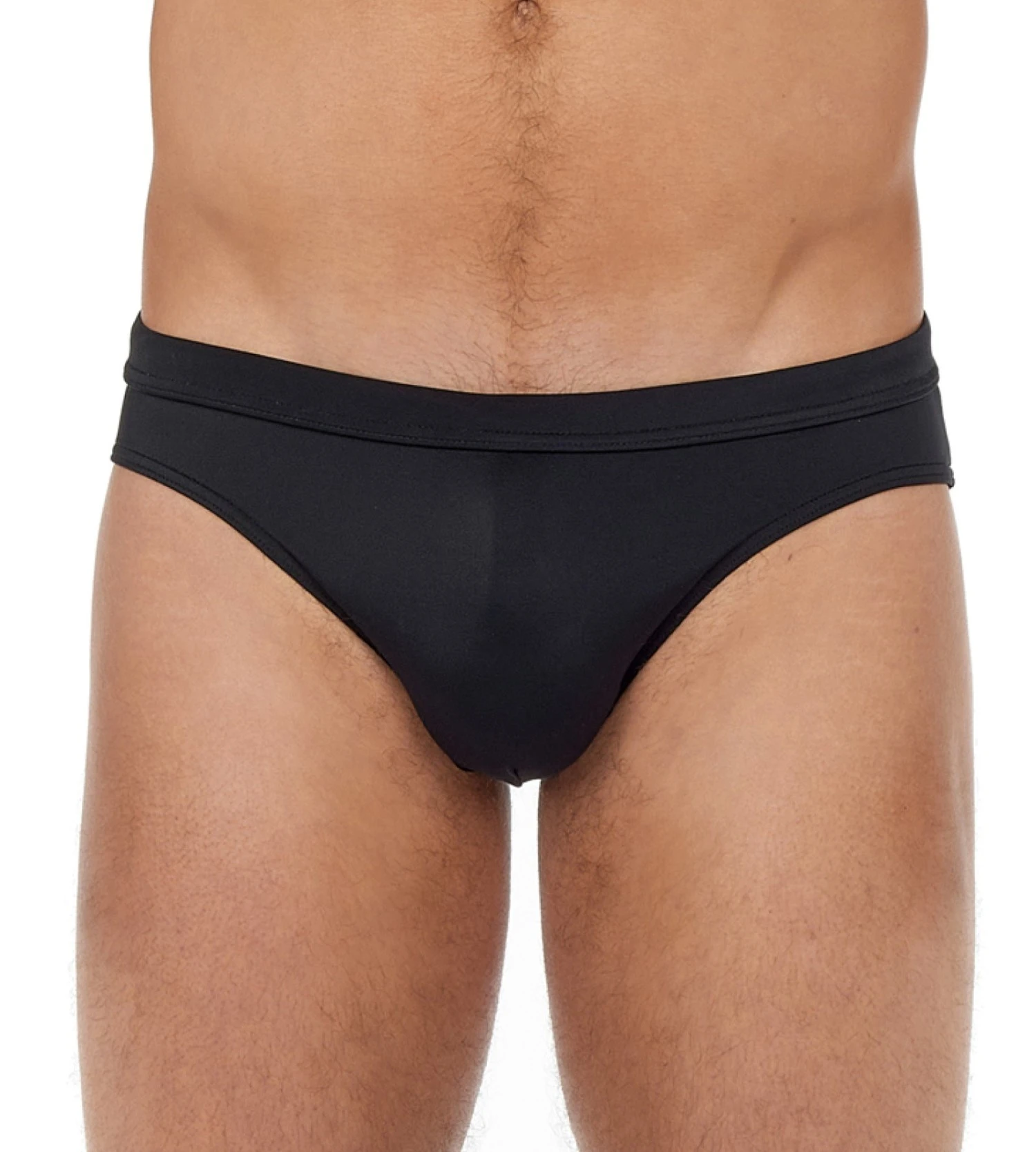 HOM Sea Life Black Mini Swim Brief – Solid Stretch Quick-Dry Performance Swimwear 3 HOM Sea Life Black Mini Swim Brief – Solid Stretch Quick-Dry Performance Swimwear