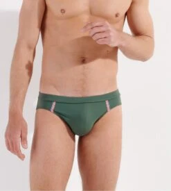 Hom Slip De Bain Mini Uni Nautical Vert Kaki