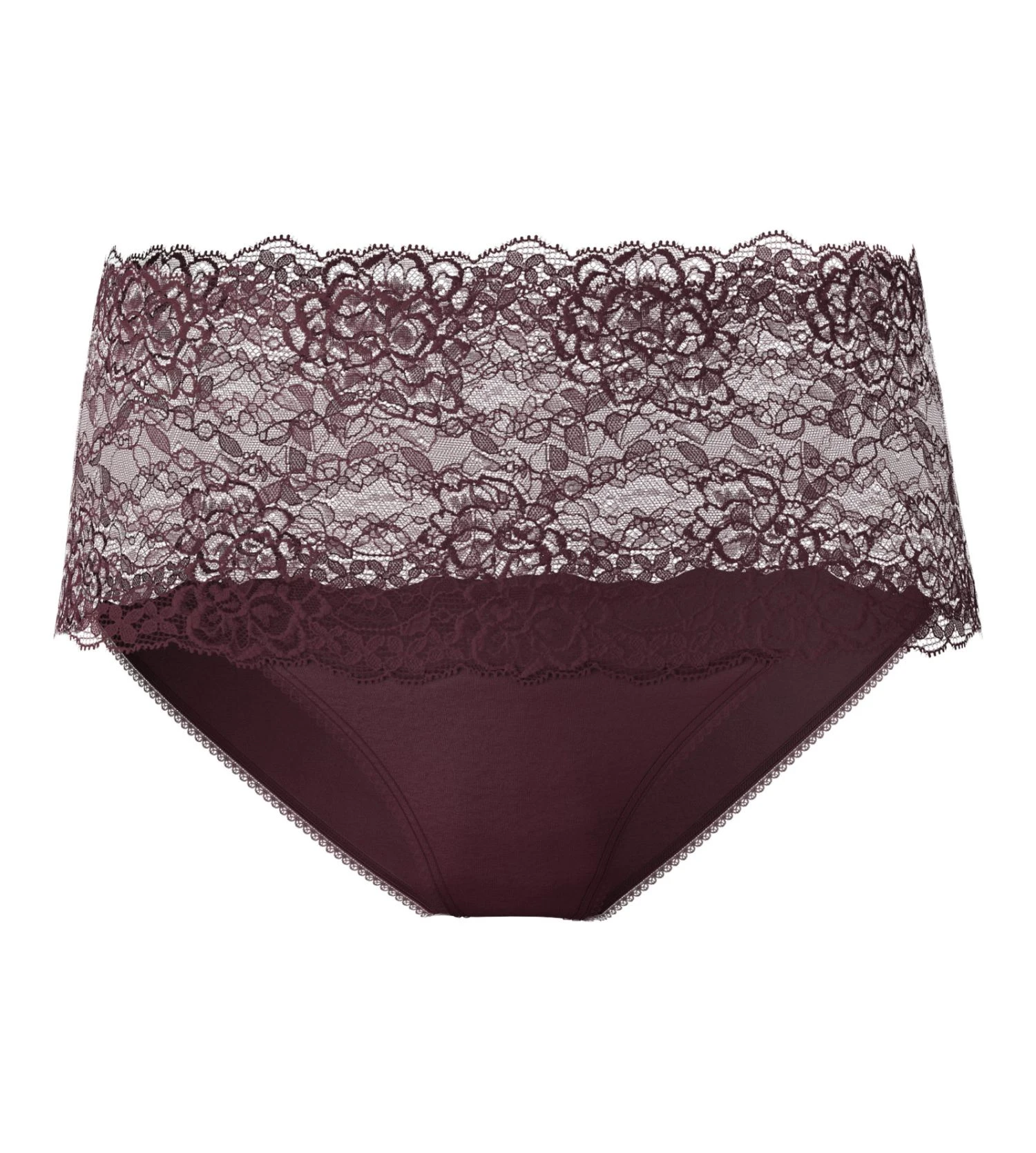 Calida Culotte Haute Avec Dentelle Sensual Secrets Black Cherry 4 Calida Culotte Haute Avec Dentelle Sensual Secrets Black Cherry – Image 2