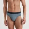 Calida Slip Homme Grafic Cotton Dark Sapphire Bleu – Slip en Coton Supima Imprimé -Lingerie Sipp slip homme 479 dark sapphire