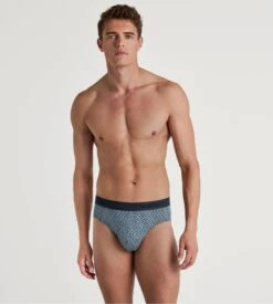 Calida Slip Homme Grafic Cotton Dark Sapphire Bleu -Lingerie Sipp slip homme 479 dark sapphire 5