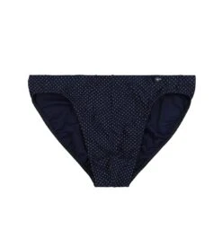 Hom Slip Micro Max Marine à Motif Cravate – Slip Homme en Microfibre Confort -Lingerie Sipp slip microfibre motif cravate max marine oora 1