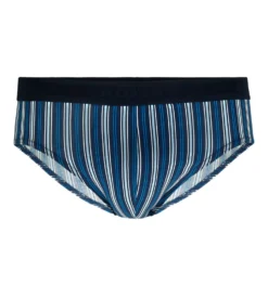 Calida Slip Homme Grafic Cotton Insignia Blue – Sous-vêtement en Coton Supima à Motif Graphique