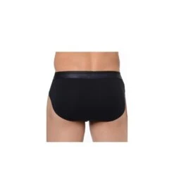 Hom Slip Mini HO1 Noir – Sous-vêtement Homme en Coton Modal avec Ouverture Horizontale 5 Hom Slip Mini HO1 Noir – Sous-vêtement Homme en Coton Modal avec Ouverture Horizontale -Lingerie Sipp slip mini ho1 noir 1