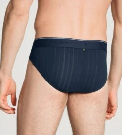 Calida Pure & Style Bleu Mille-raies - Slip Mini Masculin en Coton Pima et Technologie Quick Dry 8 Calida Pure & Style Bleu Mille-raies - Slip Mini Masculin en Coton Pima et Technologie Quick Dry -Lingerie Sipp slip mini pour homme pure style bleu 1