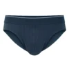 Calida Pure & Style Bleu Mille-raies - Slip Mini Masculin en Coton Pima et Technologie Quick Dry -Lingerie Sipp slip mini pour homme pure style bleu