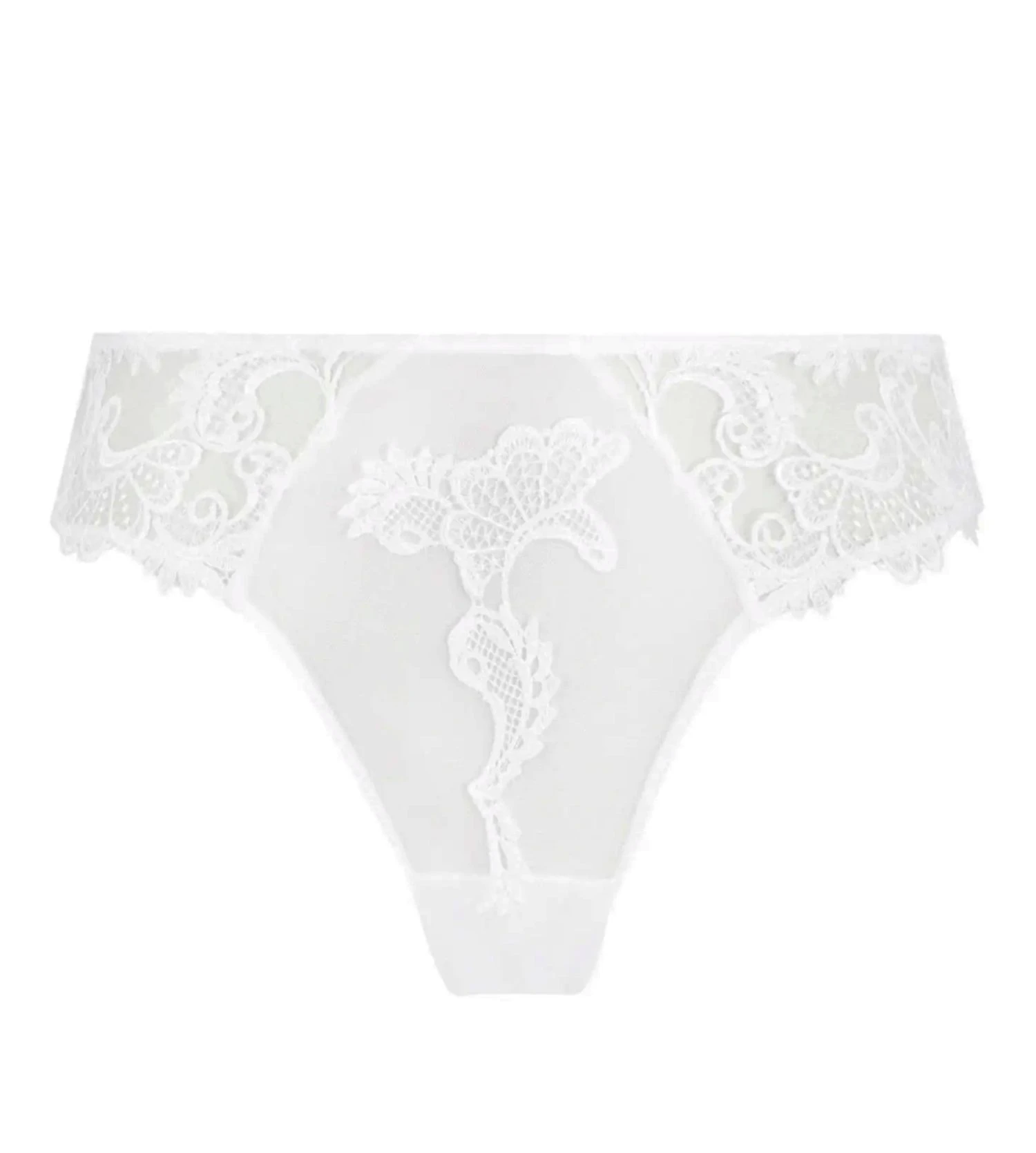 Slip Séduction Dressing Floral BLANC 3 Slip Séduction Dressing Floral BLANC