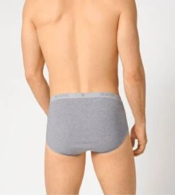 Slip Sloggi Men Basic Maxi Gris – Sous-vêtement Coton Stretch avec Ouverture Devant -Lingerie Sipp slip sloggi men basic maxi gris 34 3