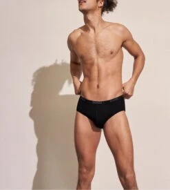 Slip Sloggi Men Basic Midi Noir - Sous-vêtement Homme en Coton Stretch Confortable -Lingerie Sipp slip sloggi men basic midi noir 3