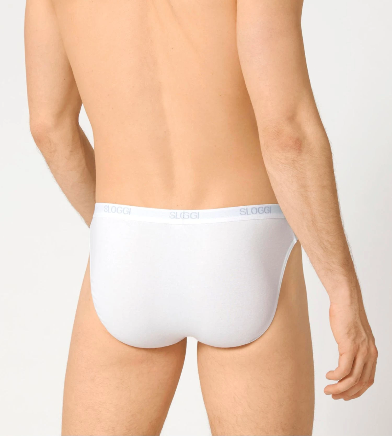 Sloggi Men Basic Mini Blanc – Slip Homme en Coton Extensible Coupe Classique 6 Sloggi Men Basic Mini Blanc – Slip Homme en Coton Extensible Coupe Classique – Image 4