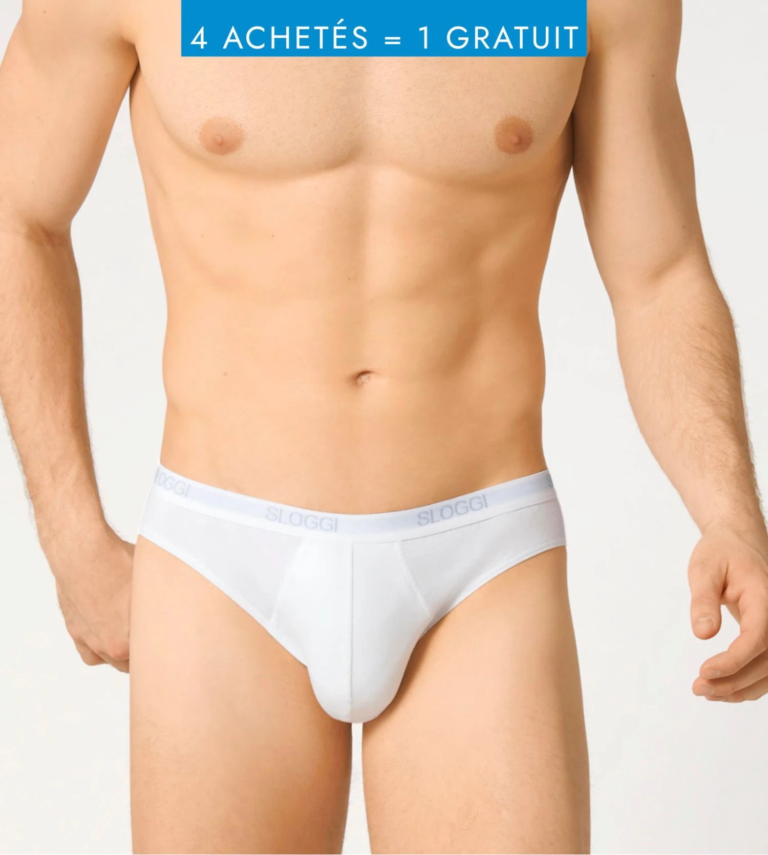 Sloggi Men Basic Mini Blanc – Slip Homme en Coton Extensible Coupe Classique 3 Sloggi Men Basic Mini Blanc – Slip Homme en Coton Extensible Coupe Classique