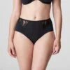 PRIMA DONNA Culotte Haute Galbante Orlando Charcoal 1 PRIMA DONNA Culotte Haute Galbante Orlando Charcoal -Lingerie Sipp slip taille haute orlando charcoal