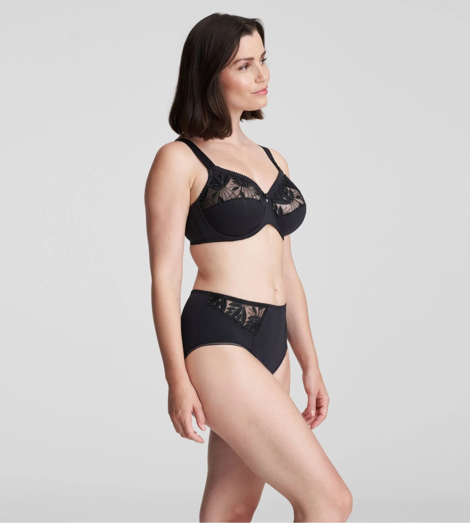 PRIMA DONNA Culotte Haute Galbante Orlando Charcoal 7 PRIMA DONNA Culotte Haute Galbante Orlando Charcoal – Image 5