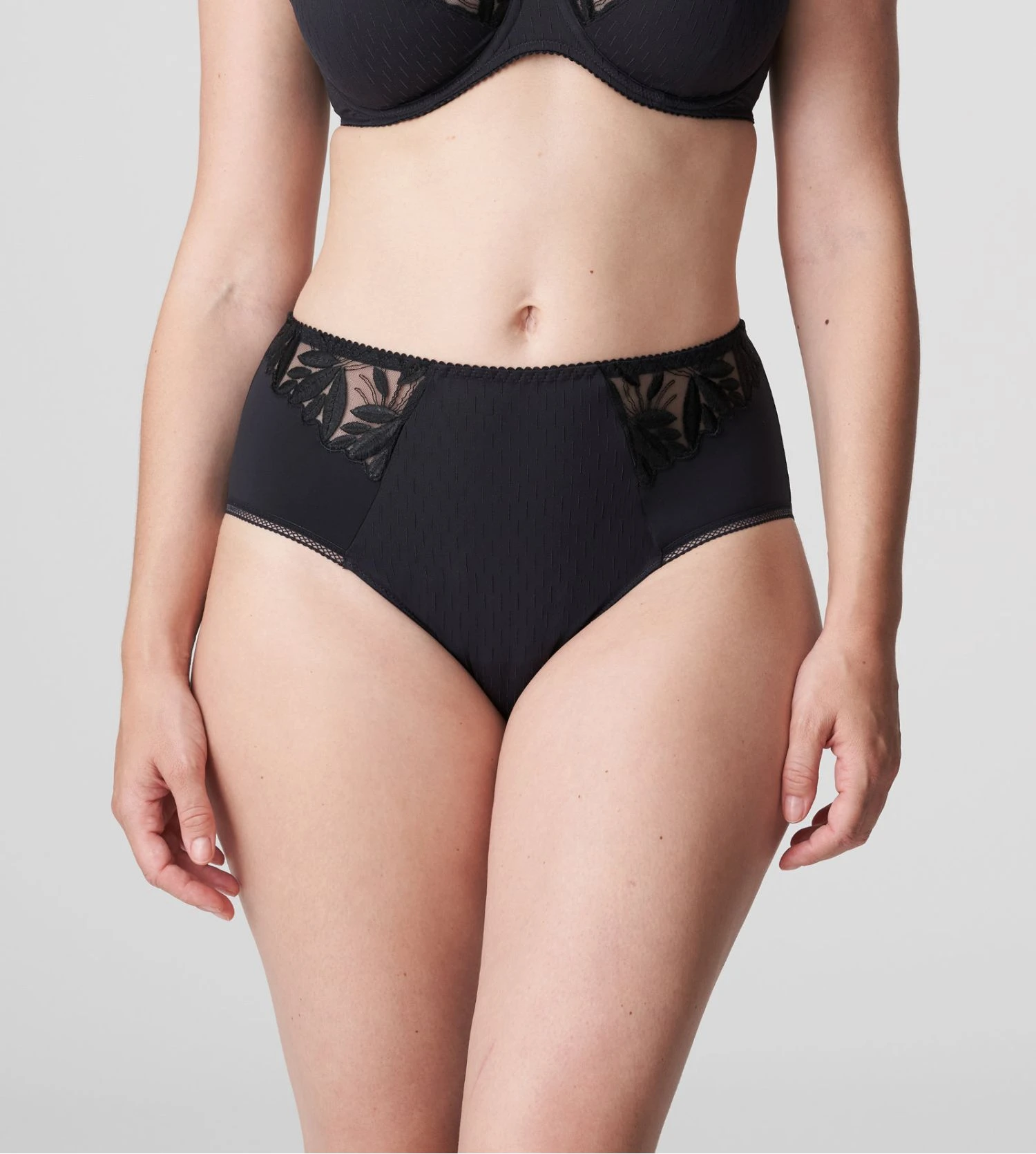 PRIMA DONNA Culotte Haute Galbante Orlando Charcoal 3 PRIMA DONNA Culotte Haute Galbante Orlando Charcoal