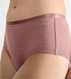 Sloggi Lot De 3 Slips Midi Go Daily Cotton Cacao -Lingerie Sipp sloggi go daily cotton midi 3p 1141 cacao 3