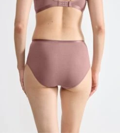 Sloggi Lot De 3 Slips Midi Go Daily Cotton Cacao -Lingerie Sipp sloggi go daily cotton midi 3p 1141 cacao 5