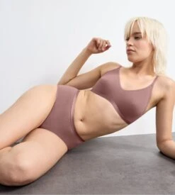 Sloggi Lot De 3 Slips Midi Go Daily Cotton Cacao -Lingerie Sipp sloggi go daily cotton midi 3p 1141 cacao 7