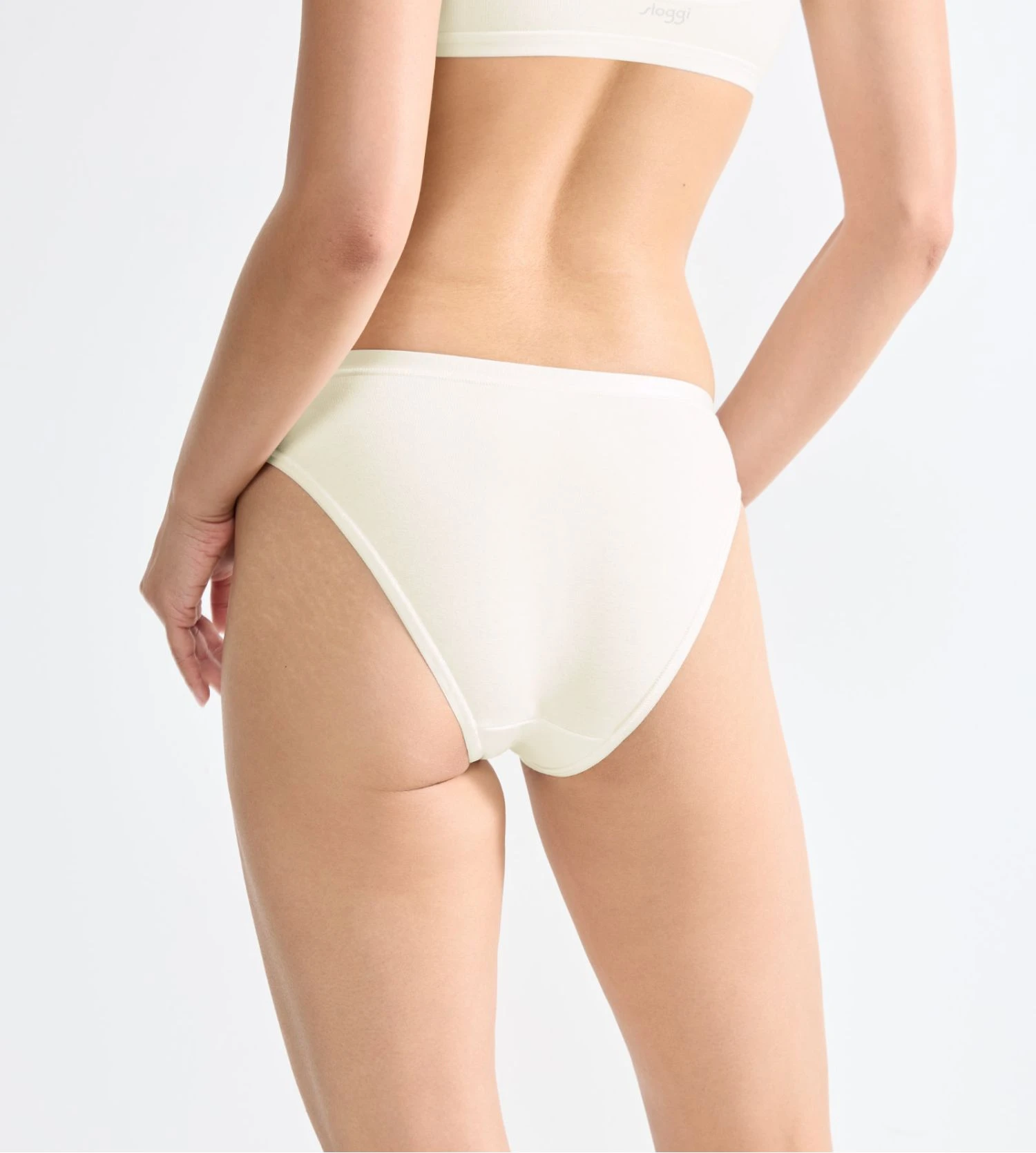 Sloggi Lot De 3 Slips Mini Go Daily Cotton Silk White 8 Sloggi Lot De 3 Slips Mini Go Daily Cotton Silk White – Image 6