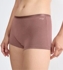 Sloggi Lot De 3 Shorts Go Daily Cotton Cacao -Lingerie Sipp sloggi go daily short tai 3p 1141 cacao 3