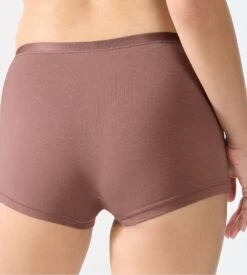 Sloggi Lot De 3 Shorts Go Daily Cotton Cacao -Lingerie Sipp sloggi go daily short tai 3p 1141 cacao 4