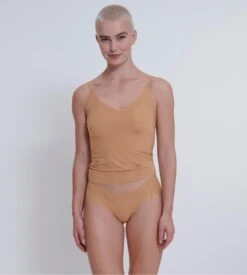 Sloggi Shorty Hipster Zero Feel 2.0 Nostalgic Brown -Lingerie Sipp sloggi zero feel 20 hipster 00cm nostalgic brown 5