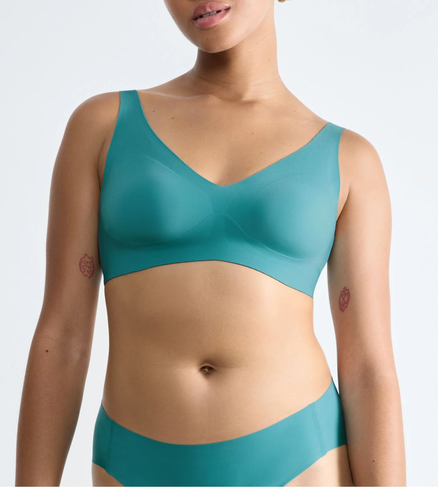 Sloggi Brassière Mousse Zero Feel 2.0 Quiet Turquoise 3 Sloggi Brassière Mousse Zero Feel 2.0 Quiet Turquoise