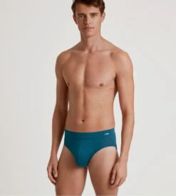 Calida Balanced Day Legion Blue – Slip Homme Régénérant en Lyocell et SeaCell™