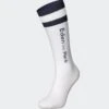 Eden Park Chaussettes Hautes Sport Blanc -Lingerie Sipp socquettes hautes sport wt001 blanc