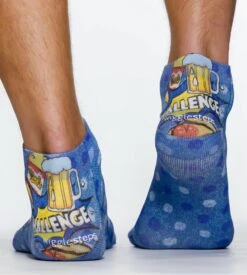 Wigglesteps Pizza Challenge Patterned Sneaker Socks – Breathable Organic Cotton Low-Cut Socks 9 Wigglesteps Pizza Challenge Patterned Sneaker Socks – Breathable Organic Cotton Low-Cut Socks -Lingerie Sipp socquettes pizza challenge m imprime multicolore 3