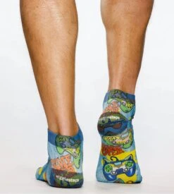 Chaussettes Homme Wigglesteps Gaming I – Motif Manettes de Jeu Style Sneaker 9 Chaussettes Homme Wigglesteps Gaming I – Motif Manettes de Jeu Style Sneaker -Lingerie Sipp socquettes sneaker gaming i imprime multicolore 3
