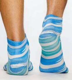 Chaussettes Homme Jet Ski 8 Chaussettes Homme Jet Ski -Lingerie Sipp socquettes sneaker jet ski imprime multicolore 2