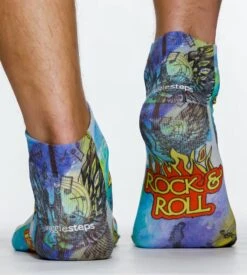 Socquettes Homme Wigglesteps Stay True-M – Imprimé Graphique & Coton Bio – Chaussettes Basses -Lingerie Sipp socquettes stay true m imprime multicolore 3