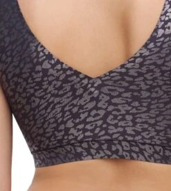 Chantelle Brassière SoftStretch Bretelles Larges Imprimé Encre Scintillant -Lingerie Sipp softstretch bralette padee bl a60 imp encre scintillant 5