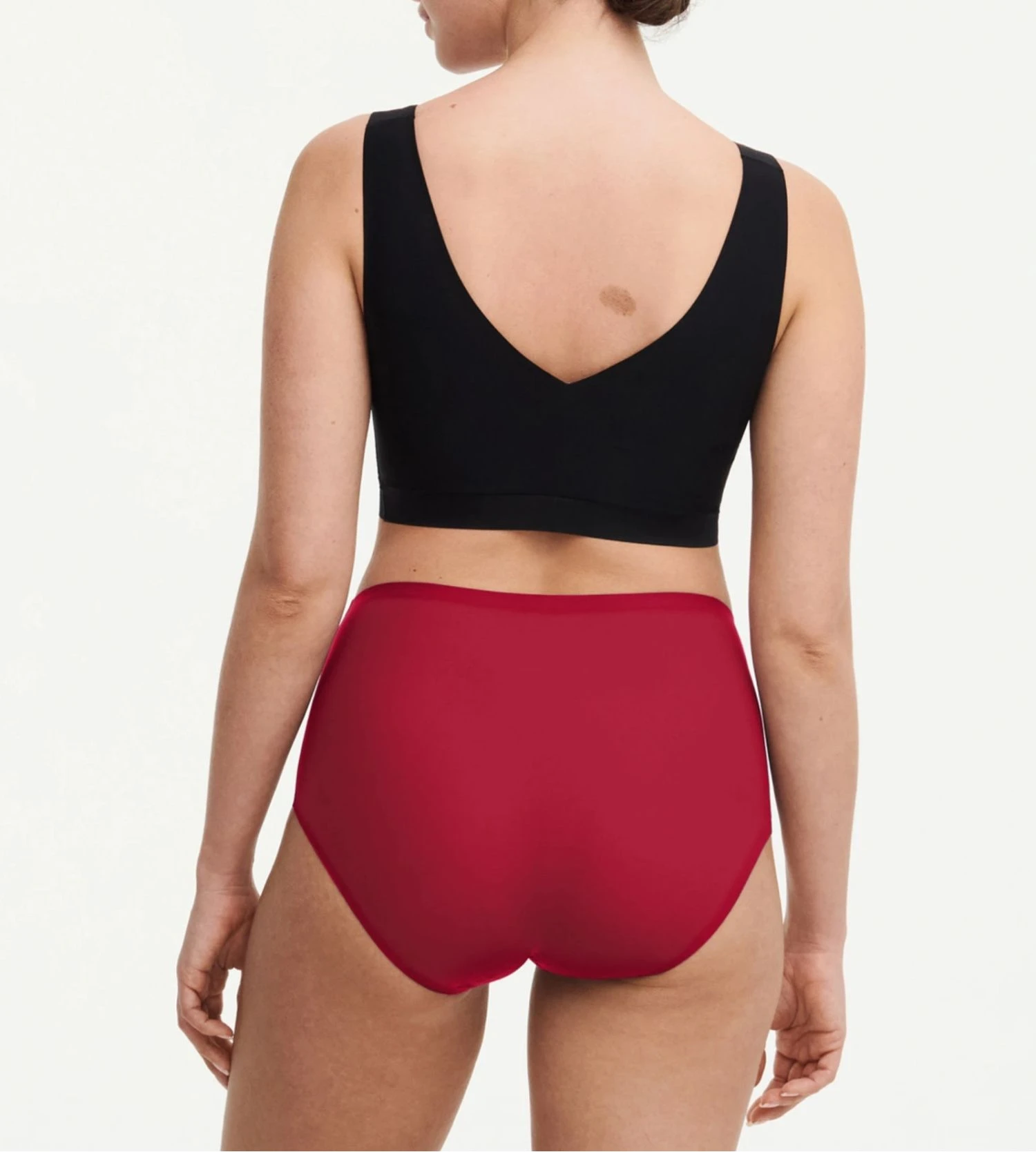 Chantelle Culotte Maxi SoftStretch Rouge Passion 5 Chantelle Culotte Maxi SoftStretch Rouge Passion – Image 3