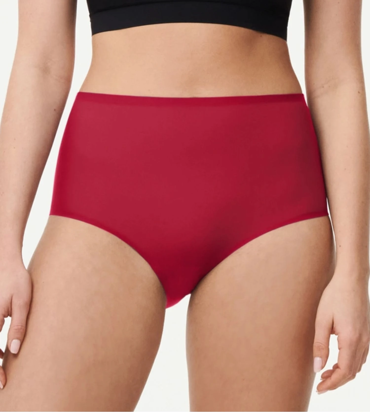 Chantelle Culotte Maxi SoftStretch Rouge Passion 3 Chantelle Culotte Maxi SoftStretch Rouge Passion