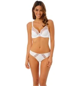 Wacoal Soutien-gorge Emboîtant Lisse Blanc -Lingerie Sipp soutien gorge a armatures lisse blanc 3
