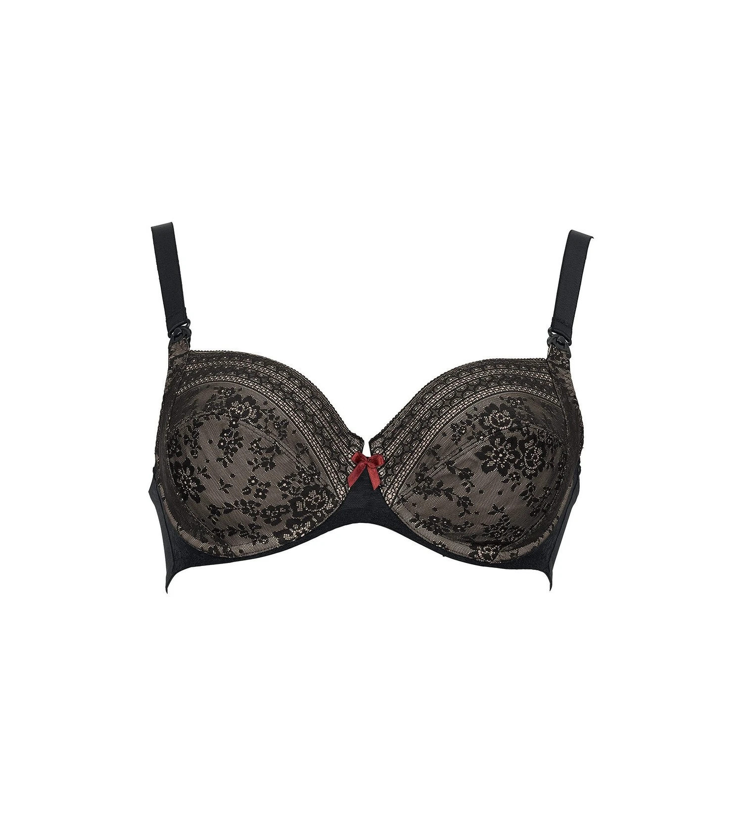 ANITA Soutien Gorge D'allaitement En Dentelle FLEUR NOIR 4 ANITA Soutien Gorge D'allaitement En Dentelle FLEUR NOIR – Image 2