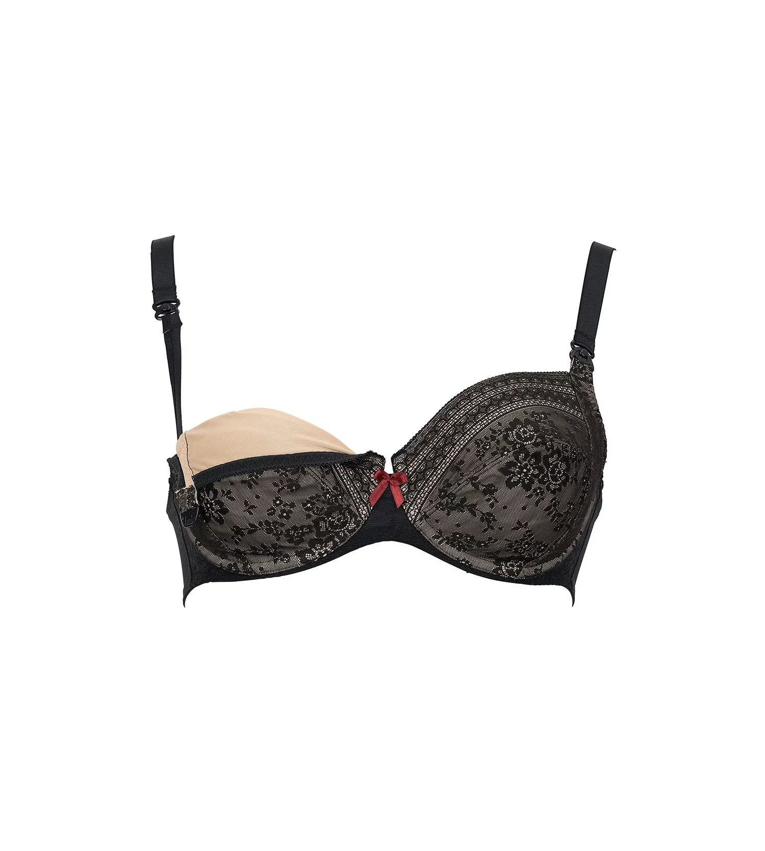 ANITA Soutien Gorge D'allaitement En Dentelle FLEUR NOIR 3 ANITA Soutien Gorge D'allaitement En Dentelle FLEUR NOIR